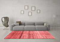 Machine Washable Oriental Red Modern Rug, wshabs3384red