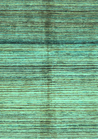 Oriental Turquoise Modern Rug, abs3384turq