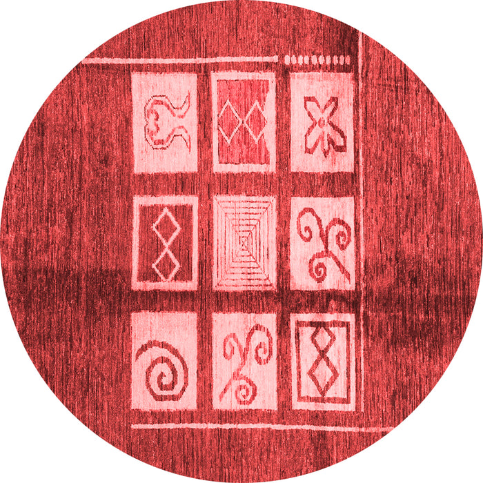 Machine Washable Oriental Red Modern Rug, wshabs3385red