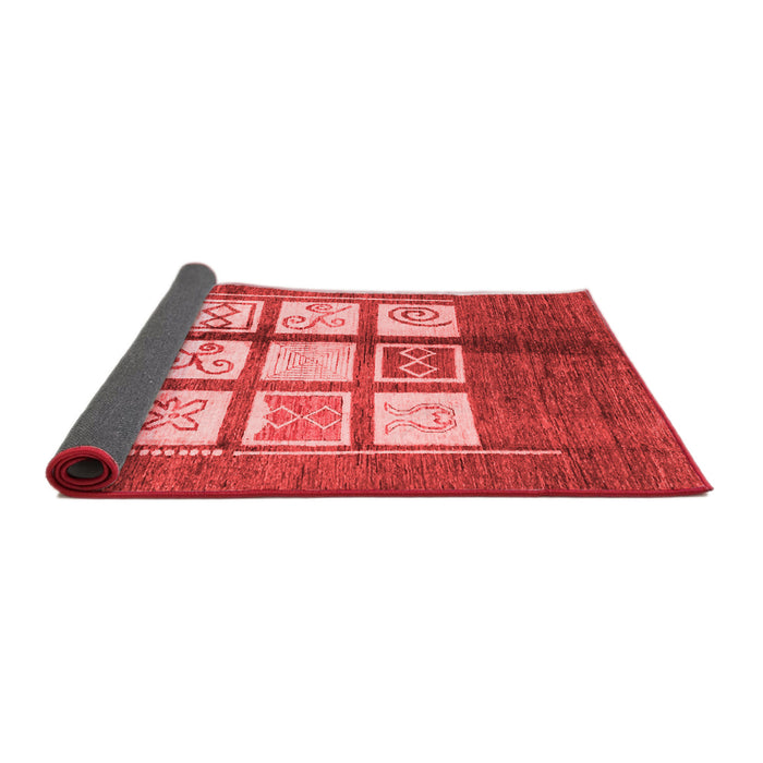 Oriental Red Modern Area Rugs