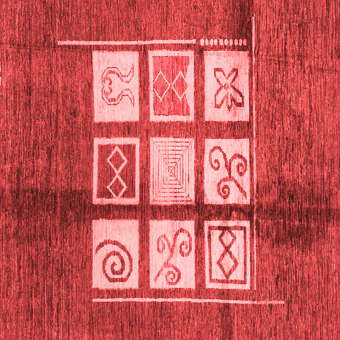 Oriental Red Modern Rug, abs3385red