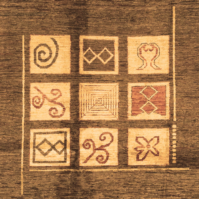 Oriental Brown Modern Rug, abs3385brn