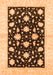 Oriental Orange Modern Rug, abs3386org