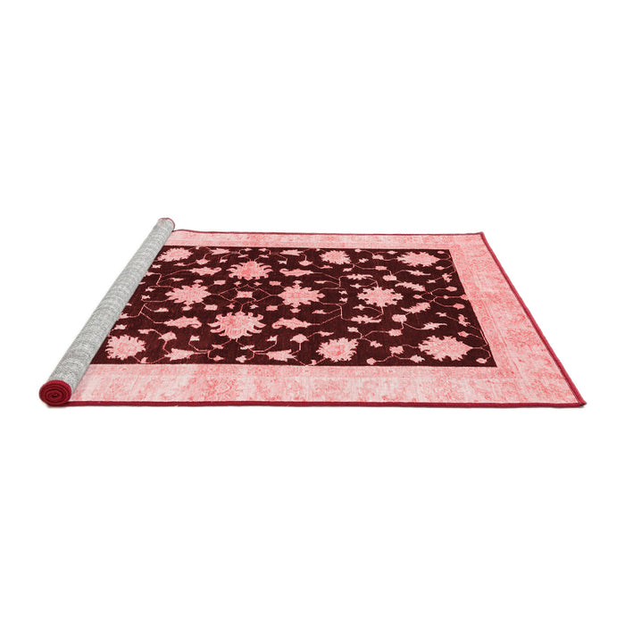 Modern Red Washable Rugs