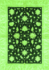 Oriental Green Modern Rug, abs3386grn