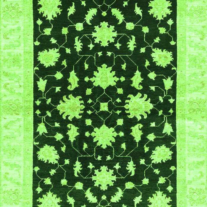 Oriental Green Modern Rug, abs3386grn