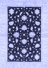 Oriental Blue Modern Rug, abs3386blu