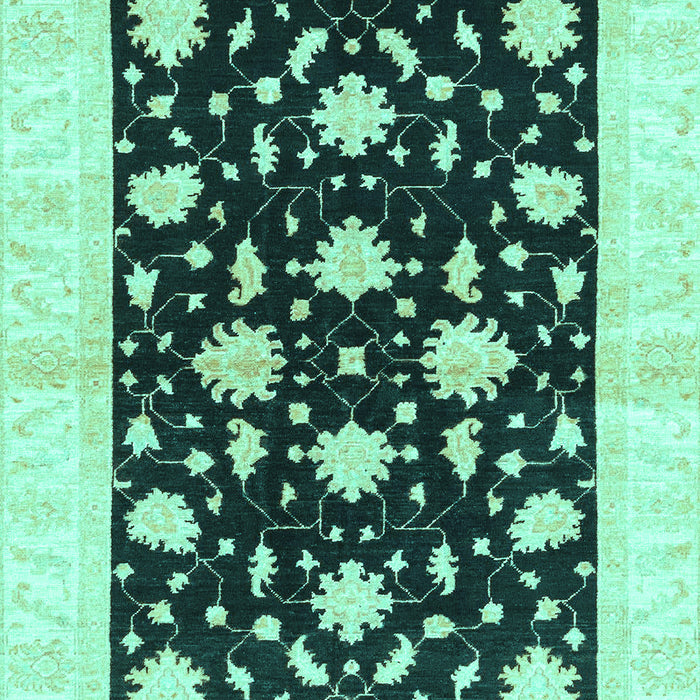 Oriental Turquoise Modern Rug, abs3386turq