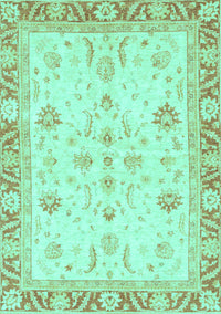 Oriental Turquoise Modern Rug, abs3387turq