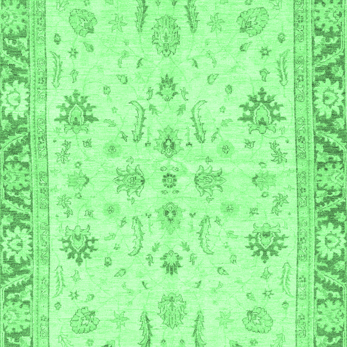 Oriental Emerald Green Modern Rug, abs3387emgrn