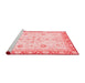 Modern Red Washable Rugs