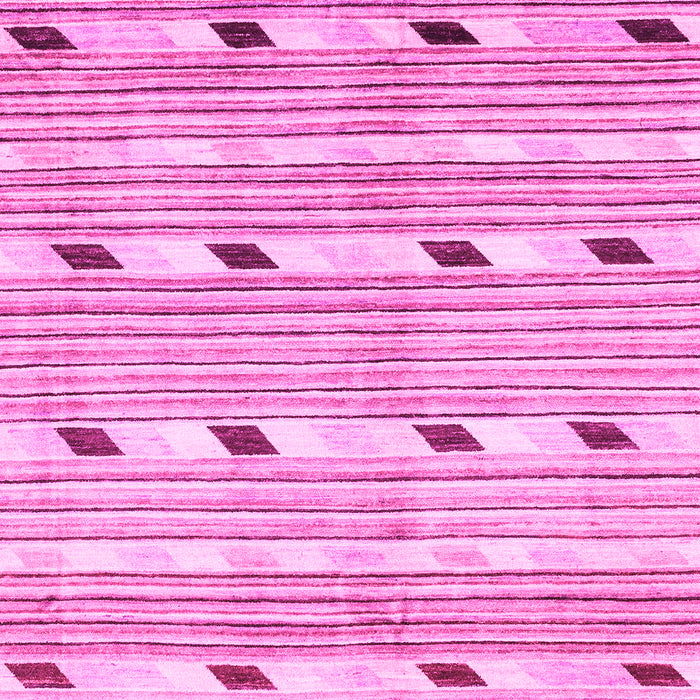 Machine Washable Oriental Pink Modern Rug, wshabs3388pnk