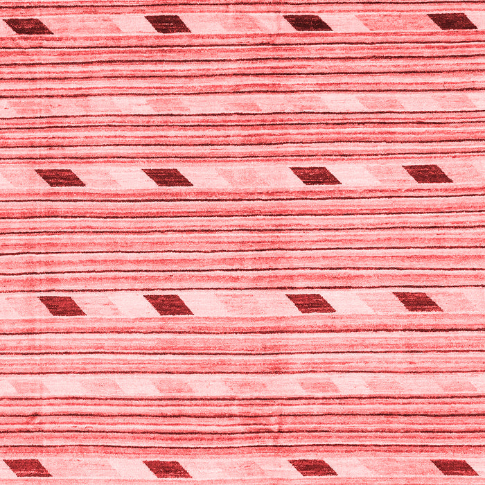 Machine Washable Oriental Red Modern Rug, wshabs3388red