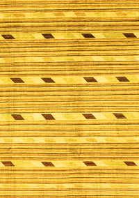 Oriental Yellow Modern Rug, abs3388yw