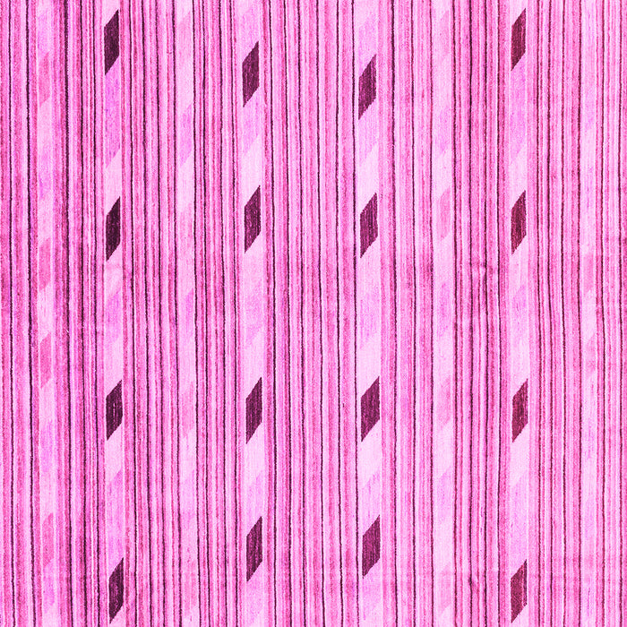 Square Oriental Pink Modern Rug, abs3388pnk