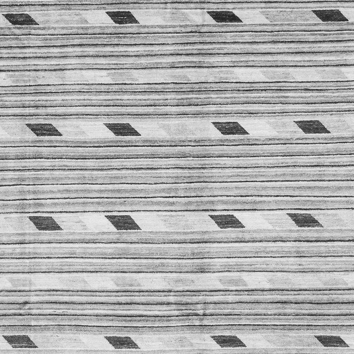 Machine Washable Oriental Gray Modern Rug, wshabs3388gry