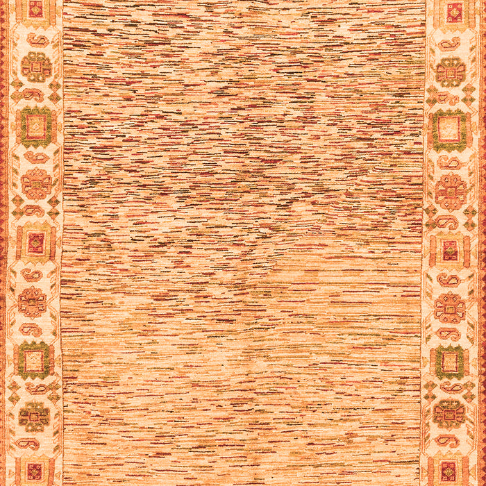 Oriental Orange Modern Rug, abs3389org