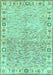 Oriental Turquoise Modern Rug, abs3389turq