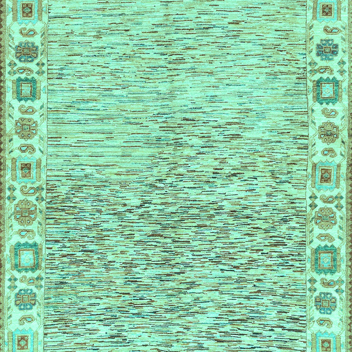 Oriental Turquoise Modern Rug, abs3389turq