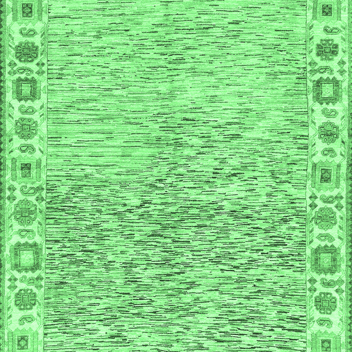 Oriental Emerald Green Modern Rug, abs3389emgrn