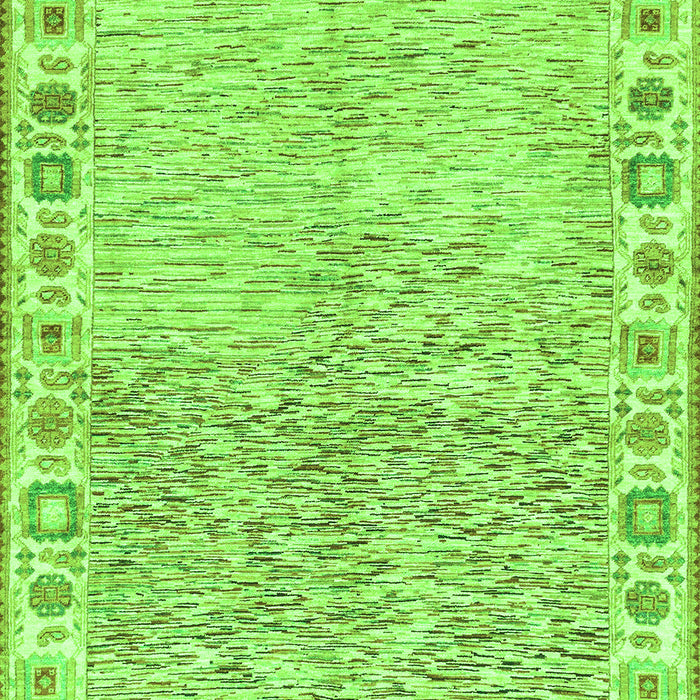 Oriental Green Modern Rug, abs3389grn