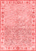 Oriental Red Modern Area Rugs