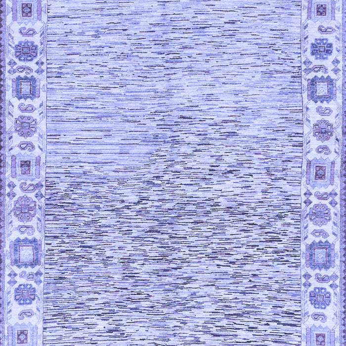 Machine Washable Oriental Blue Modern Rug, wshabs3389blu