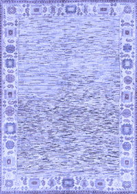 Oriental Blue Modern Rug, abs3389blu