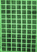 Machine Washable Checkered Emerald Green Modern Area Rugs, wshabs338emgrn