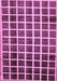 Checkered Purple Modern Rug, abs338pur