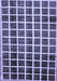 Machine Washable Checkered Blue Modern Rug, wshabs338blu