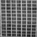 Square Machine Washable Checkered Gray Modern Rug, wshabs338gry
