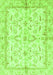 Oriental Green Modern Rug, abs3390grn