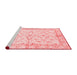 Modern Red Washable Rugs