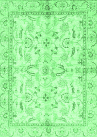 Oriental Emerald Green Modern Rug, abs3390emgrn