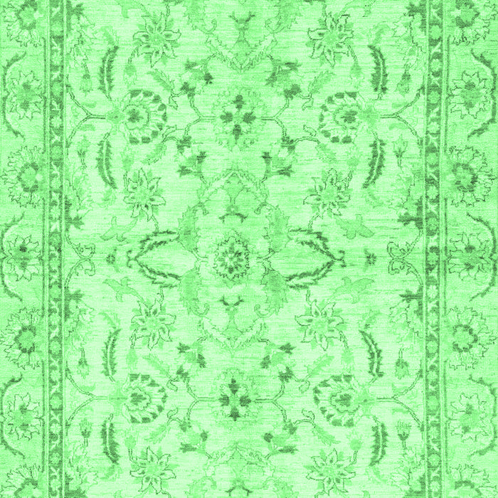 Oriental Emerald Green Modern Rug, abs3390emgrn