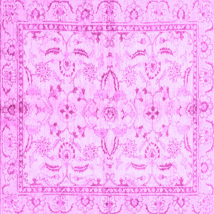 Square Oriental Purple Modern Rug, abs3390pur
