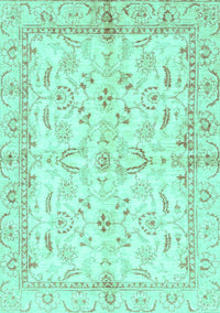 Oriental Turquoise Modern Rug, abs3390turq