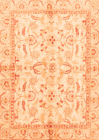 Oriental Orange Modern Rug, abs3390org