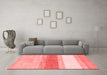 Modern Red Washable Rugs