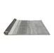 Sideview of Oriental Gray Modern Rug, abs3391gry