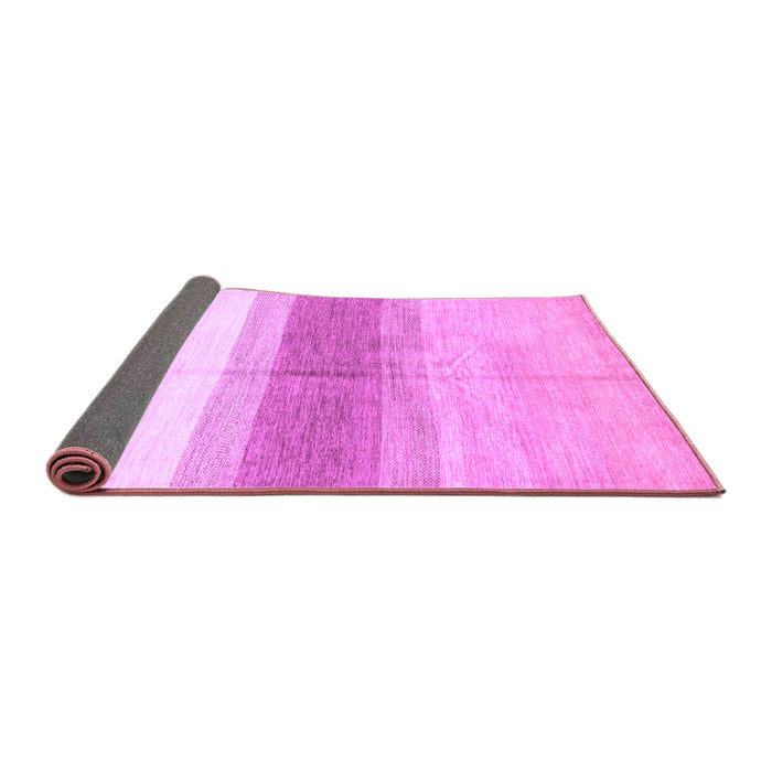 Sideview of Oriental Purple Modern Rug, abs3391pur