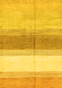 Oriental Yellow Modern Rug, abs3391yw