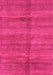 Machine Washable Oriental Pink Modern Rug, wshabs3392pnk