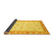 Sideview of Oriental Yellow Modern Rug, abs3393yw