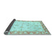 Sideview of Oriental Light Blue Modern Rug, abs3393lblu