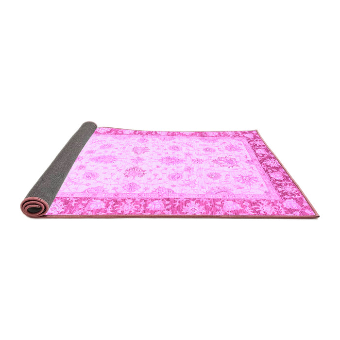 Sideview of Oriental Purple Modern Rug, abs3393pur