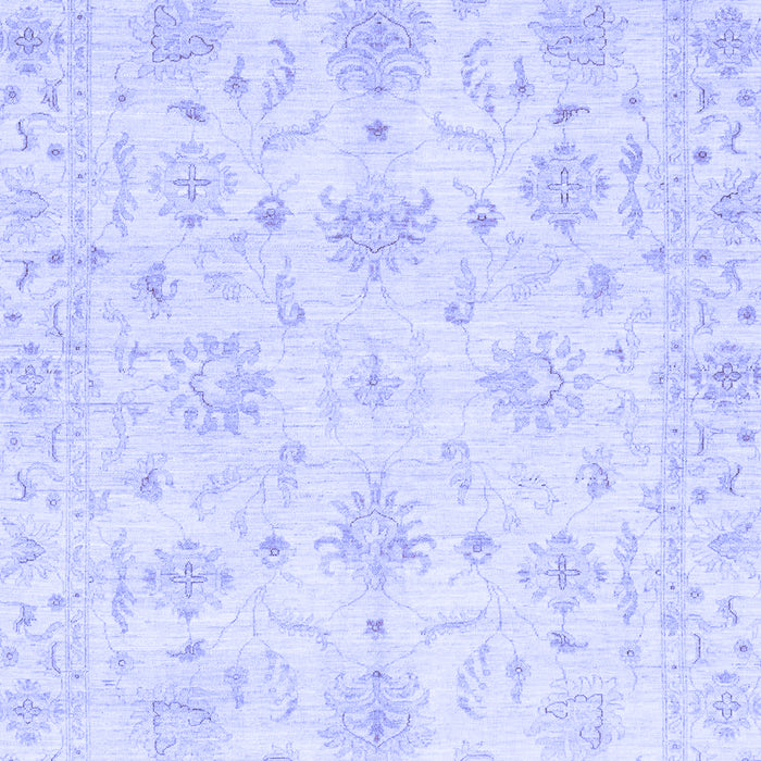 Oriental Blue Modern Rug, abs3394blu