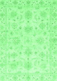 Oriental Emerald Green Modern Rug, abs3394emgrn