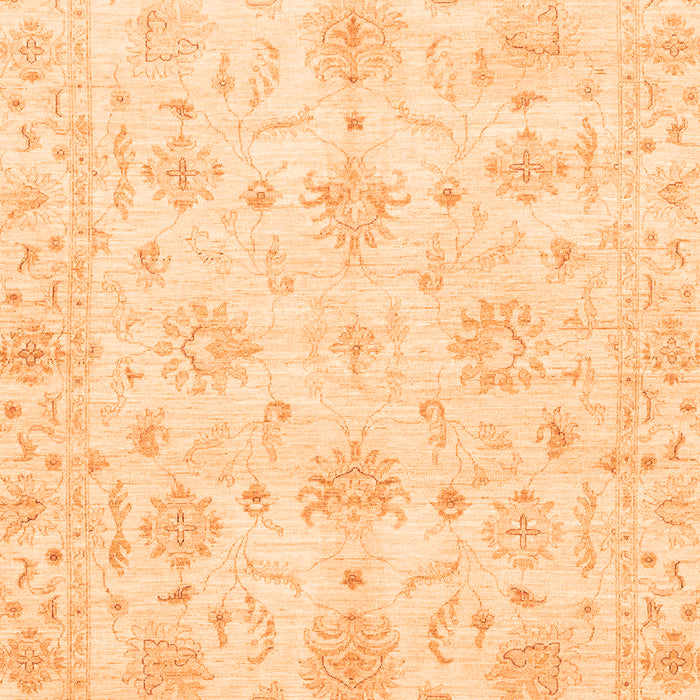 Oriental Orange Modern Rug, abs3394org
